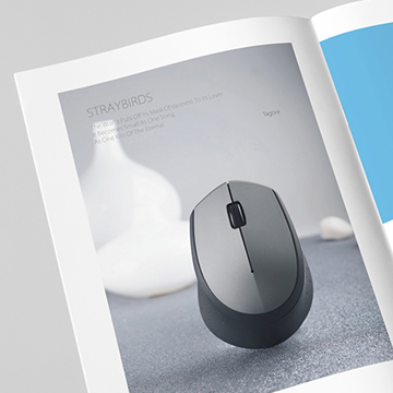 新浪漫鼠標(biāo)鍵盤畫冊設(shè)計(jì)